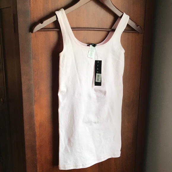 Theory Tops - Theory Pink Bud Tubular Len Tank NWT